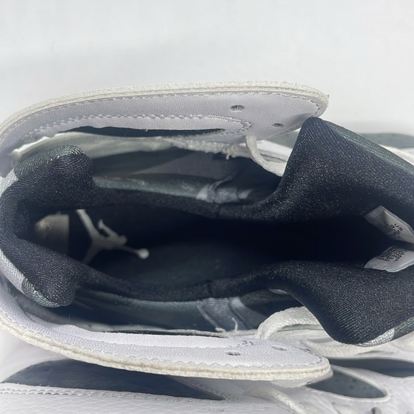 Men’s Air Jordan 7 Retro White/Gray/Purple CU9307-100 USED Size 9.5 without box - Picture 10 of 11